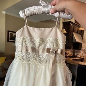 Flower girl dress from David’s bridal. Worn one time.